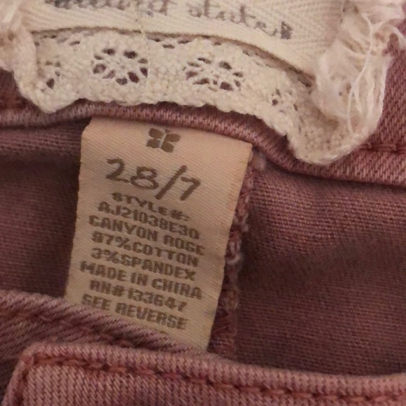 Altar’d State Pink Jeans - Picture 2 of 4